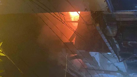 İstanbul Şişli'de Yangın Panik Yarattı