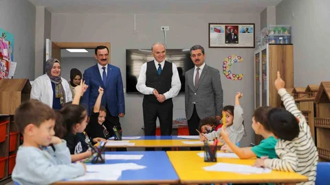 Düzce'de Kuran Kursu ziyareti yapıldı