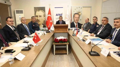 Düzce'de Afet Risk Azaltma Toplantısı