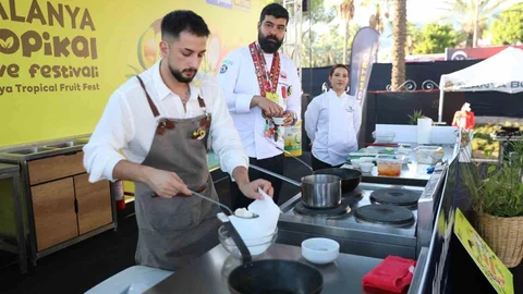 Alanya'da Tropikal Meyve Festivali başladı