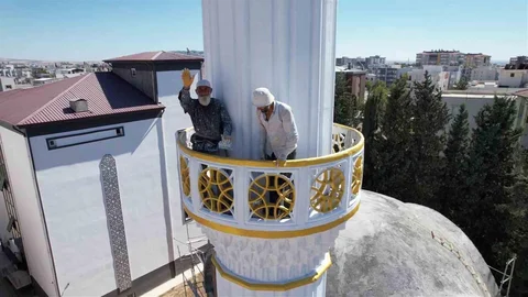 Adıyaman'da Minare Ustası Hasan Yazıcı'nın Eserleri