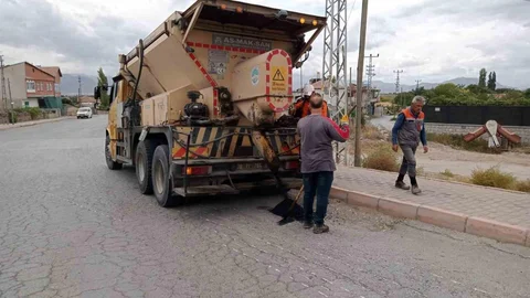 Kayseri'de kırsal yollar için kış öncesi bakım