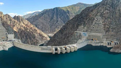 Artvin'de Yusufeli HES 3 yılda 3,4 milyon megavatsaat elektrik üretti