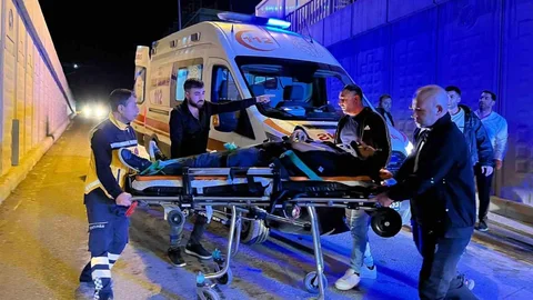 Malatya'da motosiklet kazası: 2 yaralı