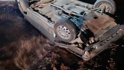 Afyonkarahisar'da otomobil takla attı, sürücü yaralandı
