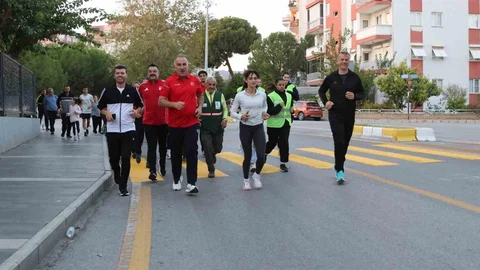 Aydın'da Halk Koşusu Yapıldı