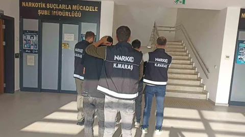 Kahramanmaraş'ta uyuşturucu operasyonu ile 3 kişi tutuklandı