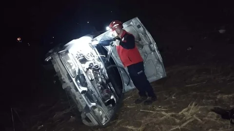 Balıkesir İvrindi'de otomobil kazası