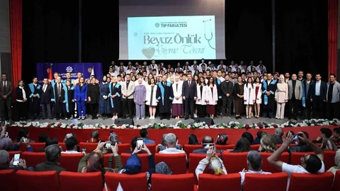 Malatya'da Beyaz Önlük Töreni