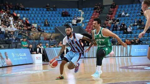 Trabzonspor, Bursaspor Basketbol karşısında mağlup oldu