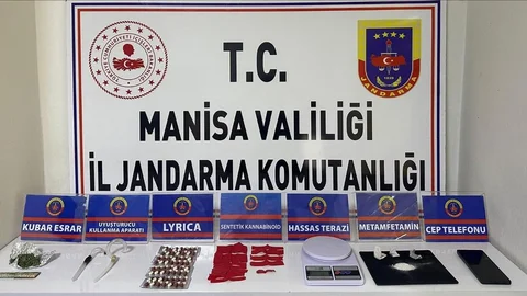 Manisa'da Uyuşturucu Taciri Suçüstü Yakalandı
