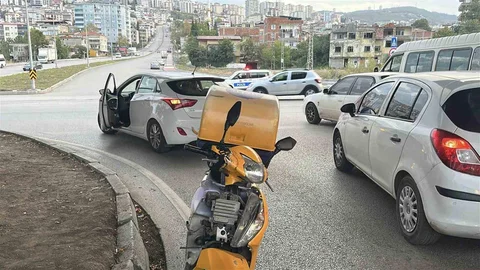 Samsun'da Trafik Kazası