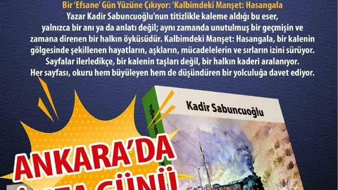 Ankara'da Kadir Sabuncuoğlu'nun yeni kitabı tanıtılacak