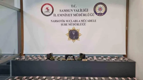 Samsun'da uyuşturucu operasyonu