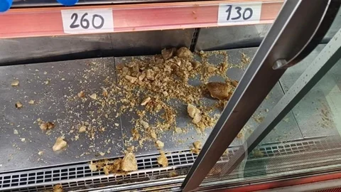 Erzurum'da iş yerinde korkutan anlar yaşandı