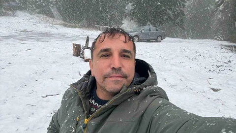 Karabük'te kar yağışı yüksek kesimleri beyaza bürüdü