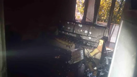 Balıkesir Susurluk'ta yangın paniği