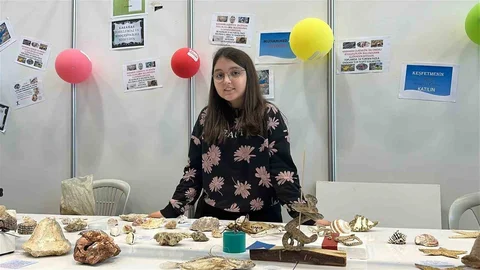 Karaman'da fosil müzesi kurdu