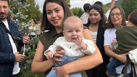 Bursa'da Balonlar Şampiyon Çağan Ata İçin Uçtu