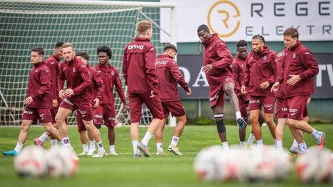 Trabzon'da Çaykur Rizespor maçı hazırlıkları devam ediyor