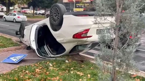 Kayseri'de zincirleme kaza: 1 yaralı