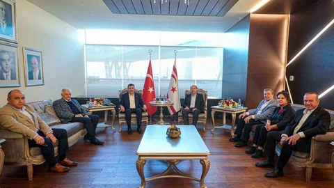 Kuzey Kıbrıs'ta Temaslarını Tamamladı