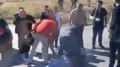 Gaziemir'de motosiklet kazası