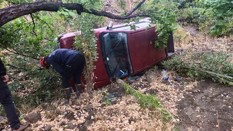 Malatya'da Pikap Kaza Yaptı