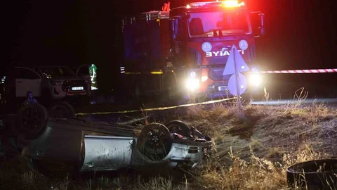 Nevşehir'de otomobil kazası: 2 ölü, 1 yaralı