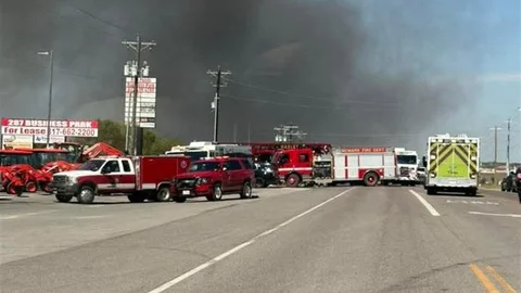 Teksas'ta uçak kazası