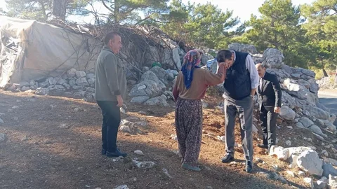 Kaymakam Topsakaloğlu,'ndan Yörük Ziyareti