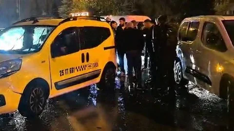 Erzurum'da zincirleme kaza