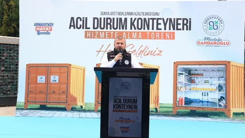 İstanbul'da afet hazırlığı için 10 konteyner hizmete alındı