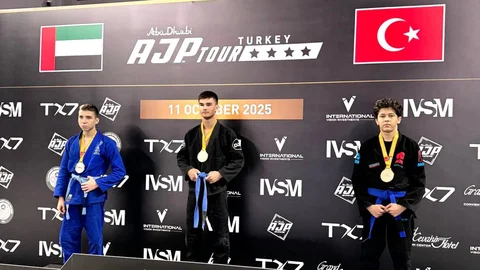 İstanbul'da Jiu-Jitsu Şampiyonası'nda başarı
