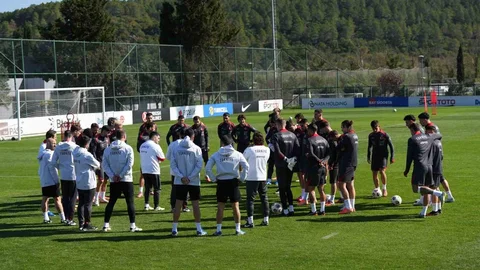 A Milli Futbol Takımı, Gürcistan maçının hazırlıklarını tamamladı