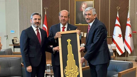 KKTC Cumhurbaşkanı Ersin Tatar’a Ziyaret