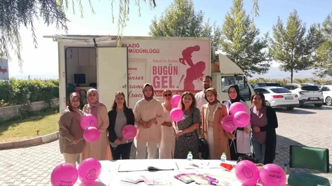 Elazığ'da Meme Kanseri Farkındalık Etkinliği