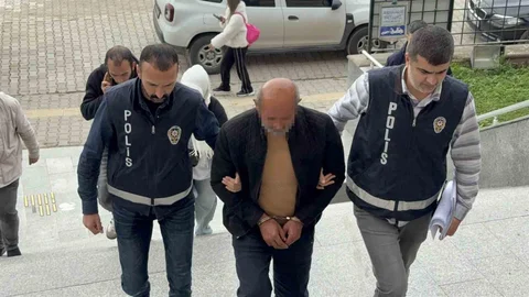 Samsun’da bankadan silah zoruyla para çalan soyguncu adliyeye sevk edildi