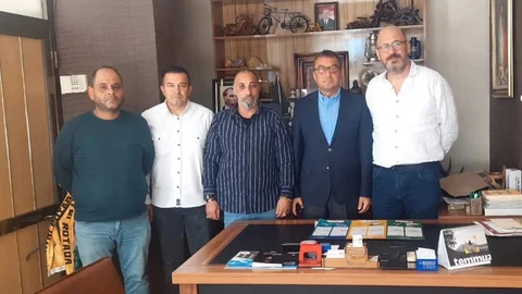 Başkan Fatih Yıldırım Gazeteciler Geçim ve Doğrugider’i Ziyaret Etti