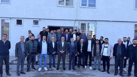 Malatya'da minibüsçüler sorunlarını MHP İl Başkanı Gök'e aktardı