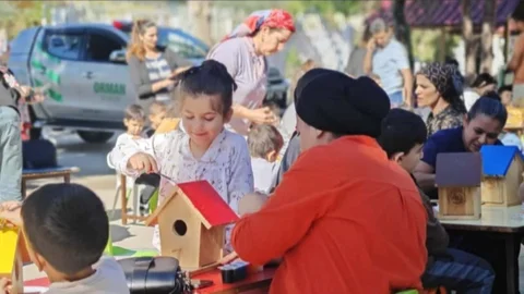 " Ailemle Boyuyorum " Etkinliğiyle Kuşlarımızın Yuvaları Daha Renkli