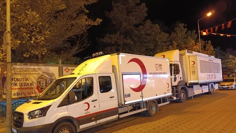 Ankara'da Kızılay, Beypazarı'nda 4 gün sürecek kan bağışı kampanyası başlattı