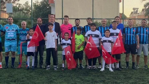 Bozyazı'da Geleneksel 3. Cumhuriyet Kupası Kurumlararası Futbol Turnuvası Başladı