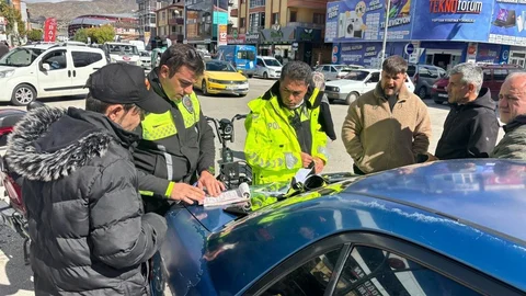 Erzincan'da motosiklet denetimi yapıldı