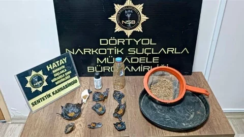 Dörtyol'da uyuşturucu operasyonu
