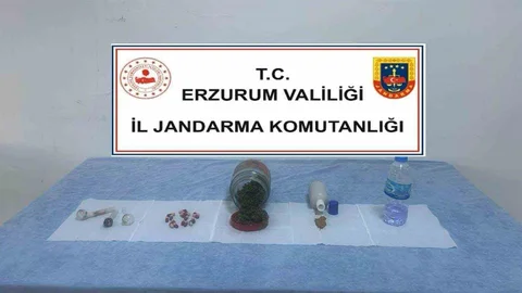 Erzurum'da uyuşturucu operasyonu