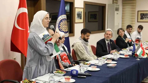 Ankara'da Filistinli Öğrencilerle Buluşma