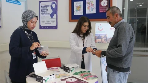 Kemah'ta sağlık bilinci artıyor