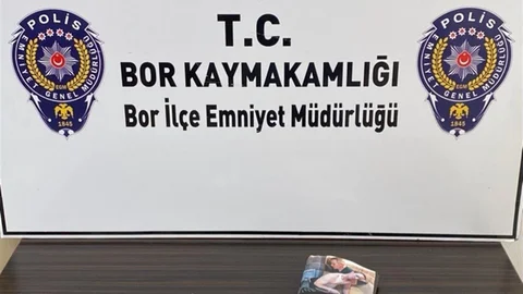 Bor'da uyuşturucu operasyonu gerçekleştirildi.