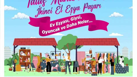 Kayseri'de İkinci El Eşya Pazarı